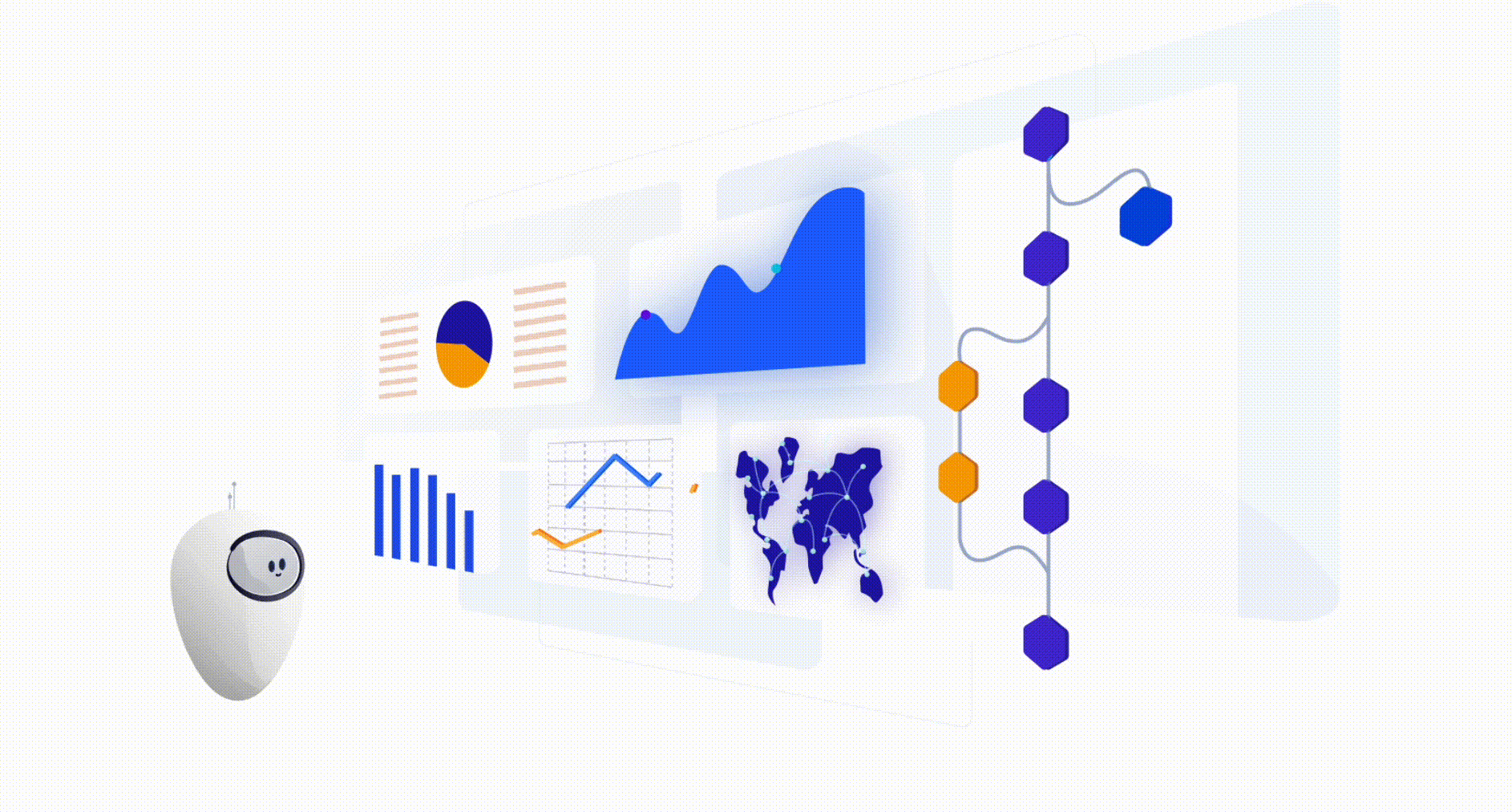 Animated visualization of MRI Data extraction workflow